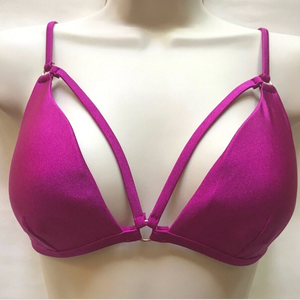 NEW VICTORIA'S SECRET Strappy Ring Bralette Bikini Top